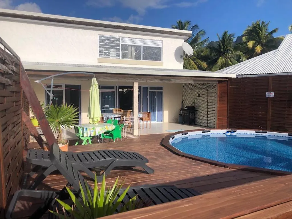 Holiday home Lodge Moorea Vaikea Papetoai French Polynesia